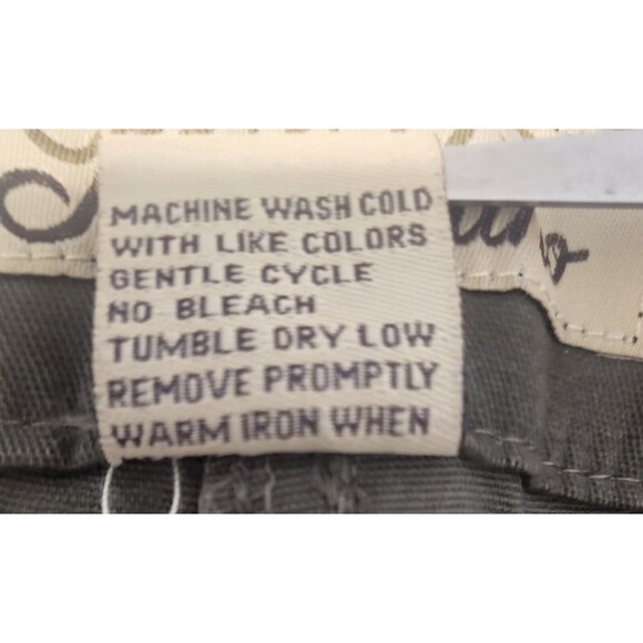 NWT‎ WOMEN'S MOKACHINO CHINO PANTS-SIZE: 18 OLIVE GREEN BELTED ZIPPER ANKLE - Picture 7 of 11